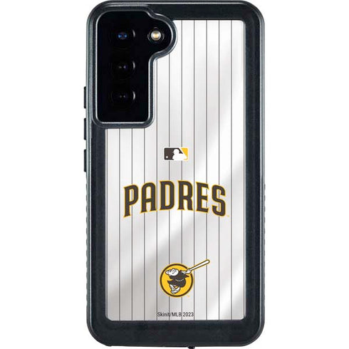 MLB San Diego Padres Home Jersey Galaxy S24 Plus Waterproof Case