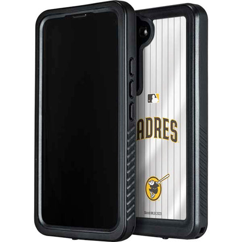 MLB San Diego Padres Home Jersey Galaxy S24 Plus Waterproof Case