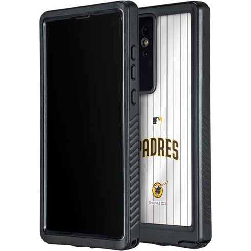 MLB San Diego Padres Home Jersey Galaxy S24 Ultra Waterproof Case