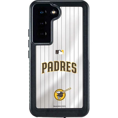 MLB San Diego Padres Home Jersey Galaxy S24 Waterproof Case