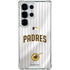 MLB San Diego Padres Home Jersey Galaxy S25 Ultra Clear Case