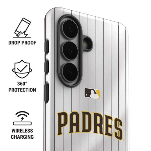 MLB San Diego Padres Home Jersey Galaxy S26 Impact Case