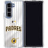 MLB San Diego Padres Home Jersey Galaxy Z Fold5 5G Clear Case
