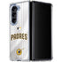 MLB San Diego Padres Home Jersey Galaxy Z Fold5 5G Clear Case