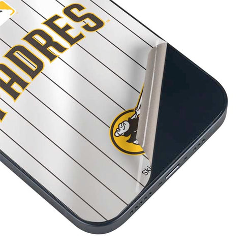 MLB San Diego Padres Home Jersey iPhone Skins