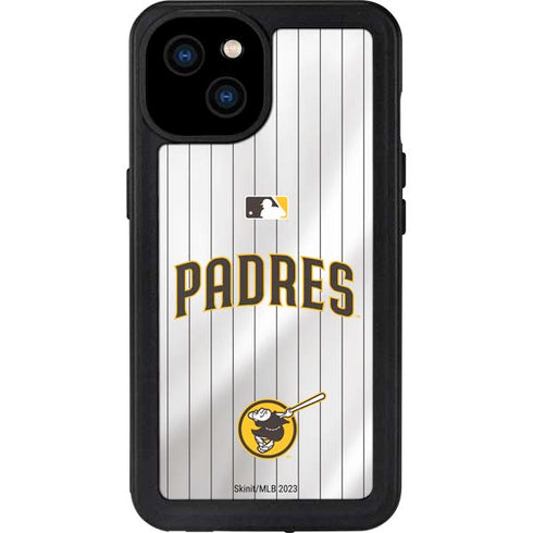 MLB San Diego Padres Home Jersey iPhone 15 Plus Waterproof Case
