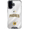 MLB San Diego Padres Home Jersey iPhone 16 Clear Case