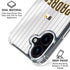 MLB San Diego Padres Home Jersey iPhone 16 Plus Clear Case