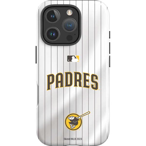 MLB San Diego Padres Home Jersey iPhone 16 Pro Impact Case