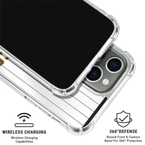 MLB San Diego Padres Home Jersey iPhone 16 Pro Max Clear Case