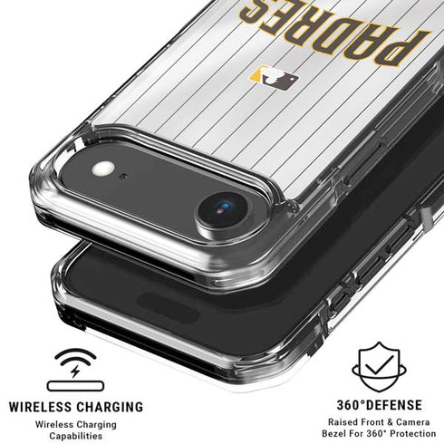 MLB San Diego Padres Home Jersey iPhone 17 Air Clear Case