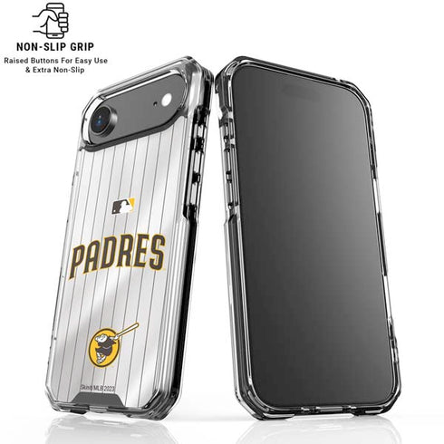 MLB San Diego Padres Home Jersey iPhone 17 Air Clear Case