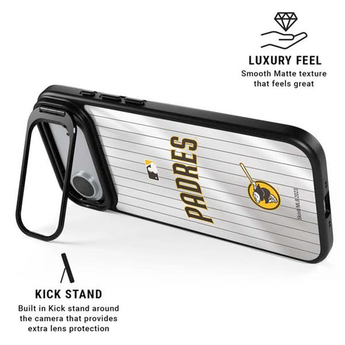 MLB San Diego Padres Home Jersey iPhone 17 Air Kickstand Case