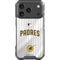 MLB San Diego Padres Home Jersey iPhone 17 Pro Clear Case