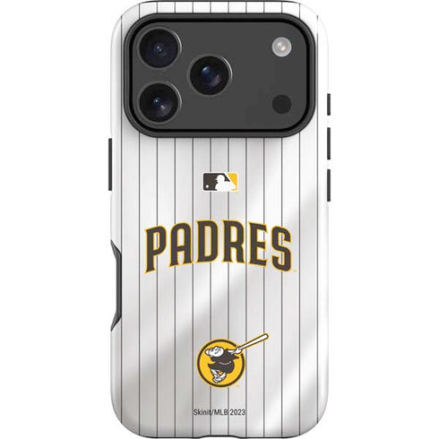 MLB San Diego Padres Home Jersey iPhone 17 Pro Impact Case
