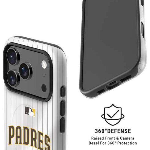 MLB San Diego Padres Home Jersey iPhone 17 Pro Magsafe Impact Case