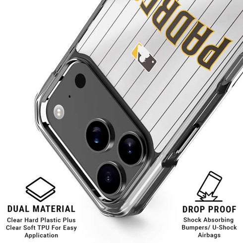 MLB San Diego Padres Home Jersey iPhone 17 Pro Max MagSafe Case