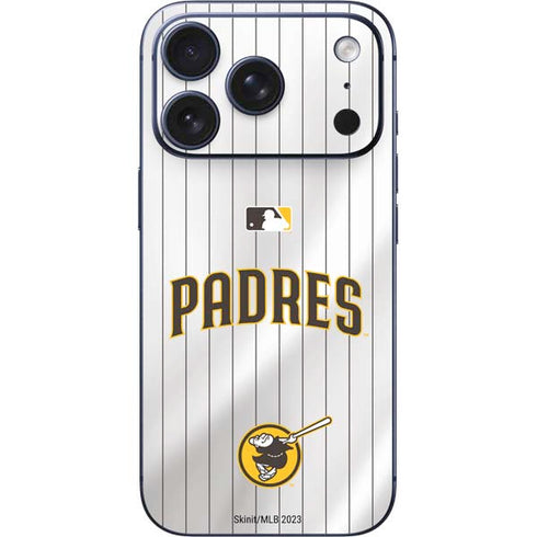MLB San Diego Padres Home Jersey iPhone 17 Pro Skin