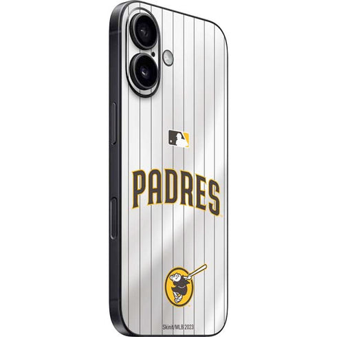 MLB San Diego Padres Home Jersey iPhone 17 Skin