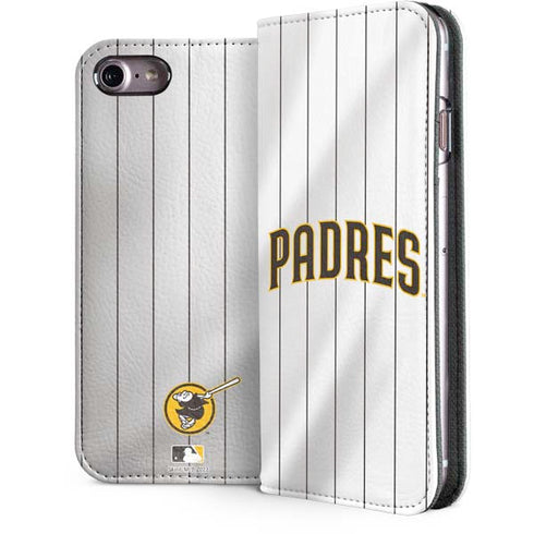 MLB San Diego Padres Home Jersey iPhone 7 Folio Case