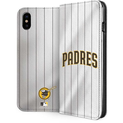 MLB San Diego Padres Home Jersey iPhone 8 Folio Case