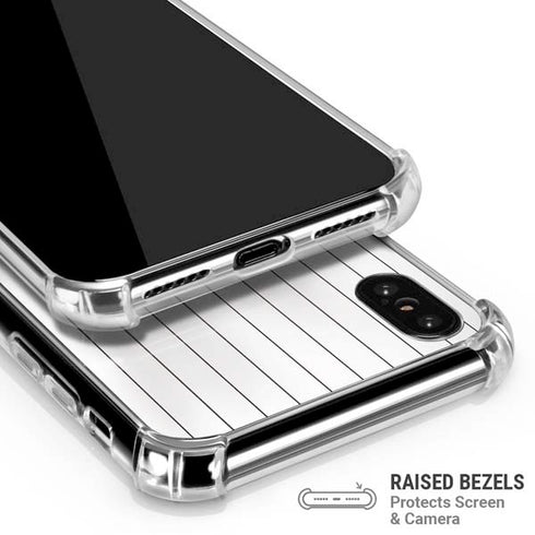 MLB San Diego Padres Home Jersey iPhone X/XS Clear Case