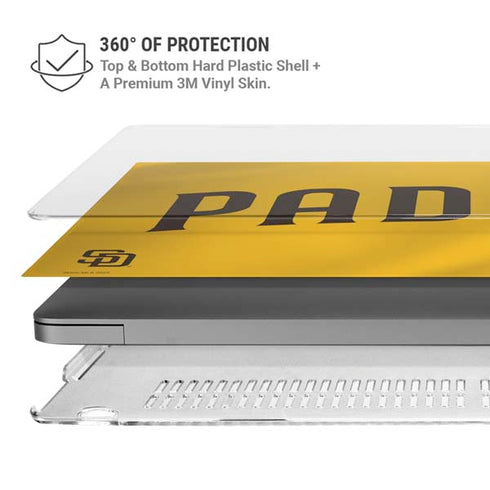 MLB San Diego Padres Home Jersey MacBook Pro 14in (2021-24) Case plus Skin