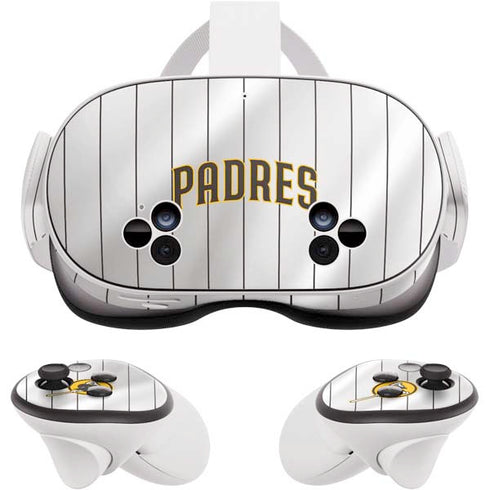 MLB San Diego Padres Home Jersey Meta Quest 3S Skin
