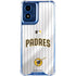 MLB San Diego Padres Home Jersey Moto G 5G (2024) Clear Case