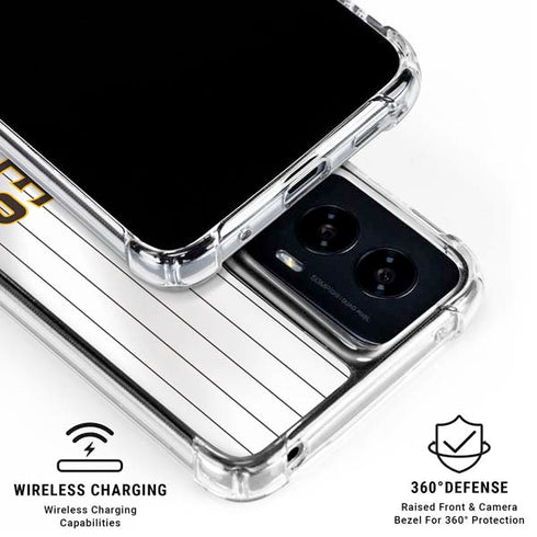 MLB San Diego Padres Home Jersey Moto G Power 5G (2024) Clear Case