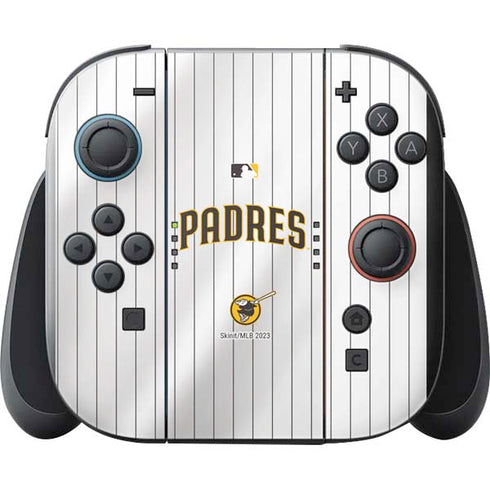 MLB San Diego Padres Home Jersey Nintendo Switch 2 (2025) with Joy-Con Skin