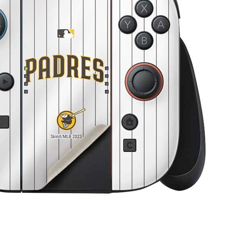 MLB San Diego Padres Home Jersey Nintendo Switch 2 (2025) Joy-Con Controller Skin