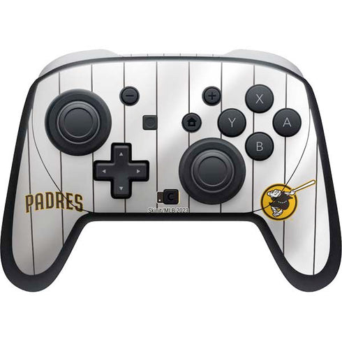 MLB San Diego Padres Home Jersey Nintendo Switch 2 (2025) Pro Controller Skin