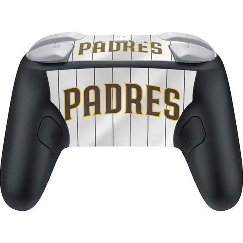 MLB San Diego Padres Home Jersey Nintendo Switch 2 (2025) Pro Controller Skin