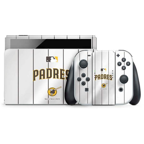 MLB San Diego Padres Home Jersey Nintendo Skins