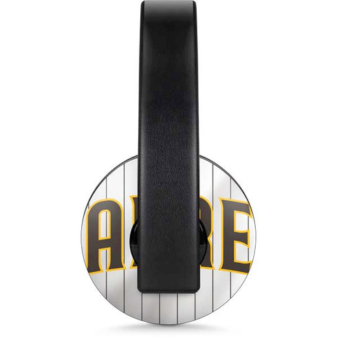 MLB San Diego Padres Home Jersey PlayStation 4 Gold Wireless Headset Skin