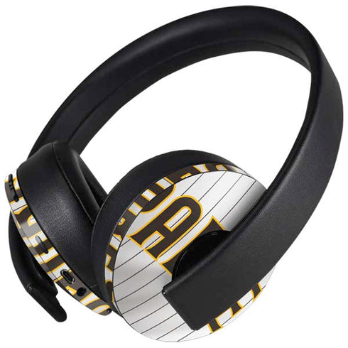 MLB San Diego Padres Home Jersey PlayStation 4 Gold Wireless Headset Skin