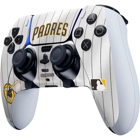 MLB San Diego Padres Home Jersey PS5 DualSense Edge Pro Controller Skin
