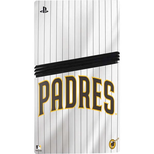 MLB San Diego Padres Home Jersey PS5 Pro Console Skin