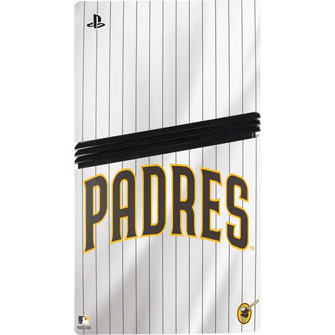 MLB San Diego Padres Home Jersey PS5 Pro Disk Console Skin