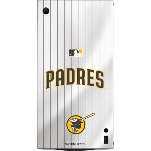 MLB San Diego Padres Home Jersey XBox Series X Digital Edition Console Skin