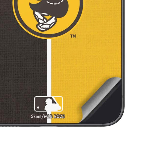 MLB San Diego Padres Split Galaxy S25 Skin