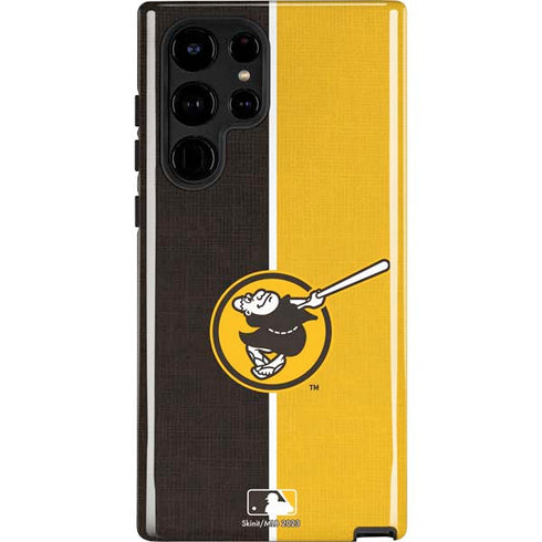 MLB San Diego Padres Split Galaxy S25 Ultra Impact Case