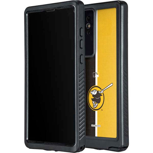MLB San Diego Padres Split Galaxy S24 Ultra Waterproof Case