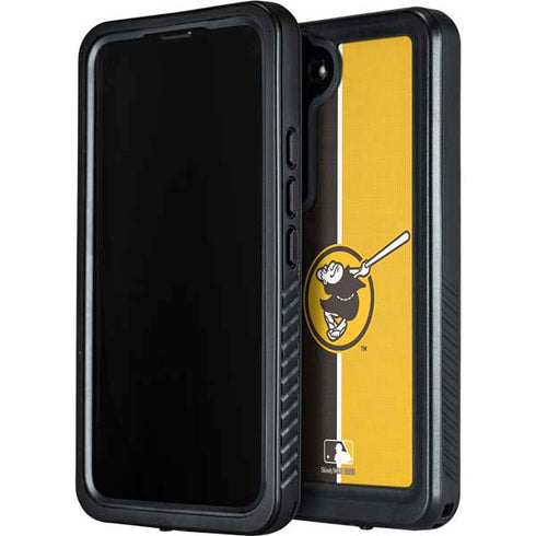 MLB San Diego Padres Split Galaxy S24 Waterproof Case
