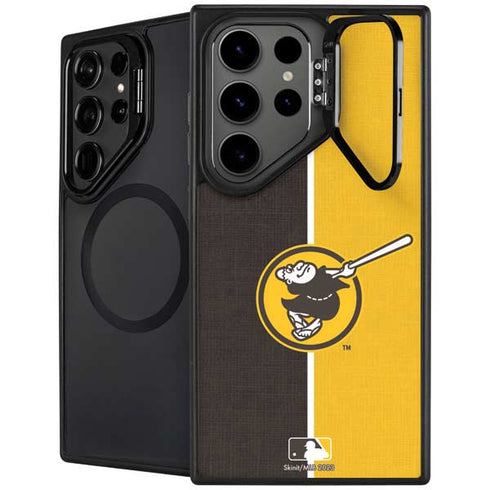 MLB San Diego Padres Split Galaxy S26 Ultra Kickstand Case
