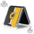 MLB San Diego Padres Split Galaxy Z Flip7 Clear Case