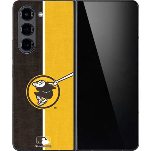 MLB San Diego Padres Split Galaxy Z Fold5 5G Skin