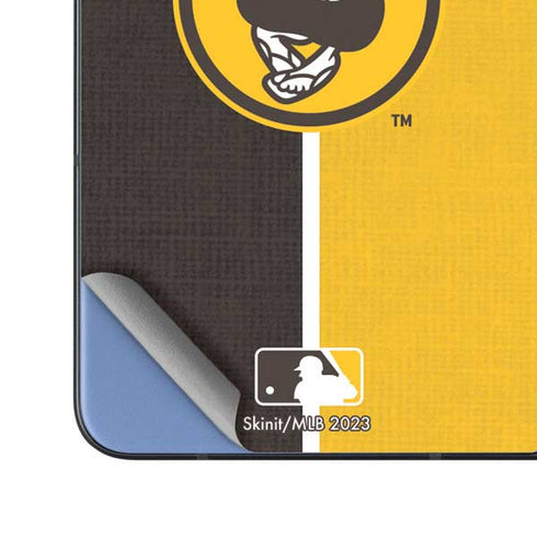MLB San Diego Padres Split Galaxy Z Fold5 5G Skin