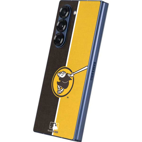 MLB San Diego Padres Split Galaxy Z Fold6 Skin